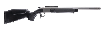 CVA CR4446S Cascade Takedown 300 Blackout 1rd 20" Matte Stainless Steel Threaded Barrel & Receiver w/Picatinny Rail, Black Synthetic Stock                                                              