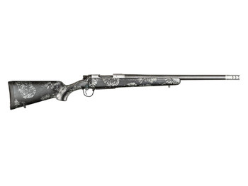 Christensen Arms 801-060076-00 FFT Full Size 22 Creedmoor 4+1 20" Carbon Fiber Threaded Barrel, Stainless Steel Drilled & Tapped Receiver, Picatinny Rail Forend, Carbon w/Gray Accents Fixed Carbon Fi