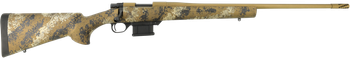 Howa HMFN6ARCSE 1500 Fence Line 6mm ARC 5+1 22" Flat Dark Earth Cerakote Threaded Barrel, Flat Dark Earth Cerakote Aluminum Drilled & Tapped Receiver, Scorched Earth Camo Fixed Synthetic Stock, Right 
