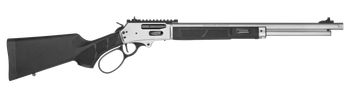 Smith & Wesson 14206 1854  360 Buckhammer 6+1 20" Stainless Steel Threaded Barrel & Receiver w/Picatinny Rail, M-LOK Handguard, Black Fixed Synthetic Stock                                             