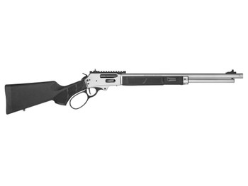 Smith & Wesson 14206 1854 360 Buckhammer 6+1 20" Stainless Steel Threaded Barrel & Receiver w/Picatinny Rail, M-LOK Handguard, Black Fixed Synthetic Stock