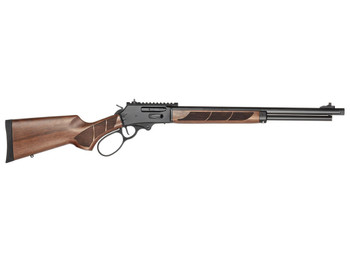 Smith & Wesson 14385 1854 30-30 Win 6+1 20" Black Armornite Threaded Barrel, Black Armornite Stainless Steel Receiver w/Picatinny Rail, Walnut Fixed Stock