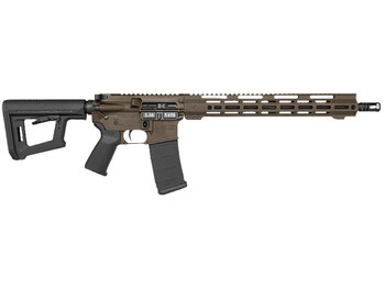 Diamondback DB1718K071 DB15 Carbon Series 5.56 NATO 30+1 16" Black Nitride Threaded Barrel, Midnight Bronze Cerakote Picatinny Rail Aluminum Receiver, Adjustable Black Synthetic Stock, Magpul MOE Grip