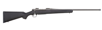 Mossberg 28262 Patriot  Full Size 400 Legend 4+1 20" Stainless Cerakote Threaded Barrel, Drilled  Stainless Cerakote Stainless Steel Receiver, Black Fixed Synthetic Stock                              