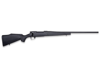 Weatherby VTX308NR18T Vanguard Obsidian 308 Win 4+1 18" Blued Threaded Barrel, Blued Stainless Steel Drilled & Tapped Receiver, Black Monte Carlo Synthetic Stock