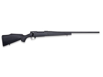 Weatherby VTX308NR18T Vanguard Obsidian 308 Win 4+1 18" Blued Threaded Barrel, Blued Stainless Steel Drilled & Tapped Receiver, Black Monte Carlo Synthetic Stock
