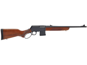 Henry H023223 Supreme 223 Rem/5.56 NATO 10+1 18" Blued Threaded Barrel, Black Hardcoat Anodize Drilled & Tapped Aluminum Receiver, Fixed American Walnut Stock, Ambidextrous