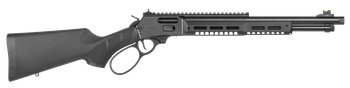 Smith & Wesson 14195 1854 Stealth Hunter 45 Long Colt 8+1 16.30" Black Armornite Threaded Barrel, Black Anodized Aluminum Receiver w/Picatinny Rail, Fixed w/Textured Grip Panels Black Synthetic Stock 