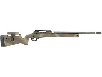 Savage Arms 58155 110 Pro Pursuit 308 Win 3+1 20" Olive Dark Green Cerakote Earth-Tone Camo/Black Web Right Hand