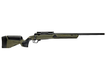 Savage Arms 32638 110 Core Predator Full Size 6.5 Creedmoor 10+1 22" Medium Heavy Fluted Barrel, Arca Rail Forend, Hunter Green AccuStock w/AccuFit V2 Synthetic Stock, Left Hand