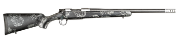 Christensen Arms 8010660000 Ridgeline FFT 375 H&H 3+1 24" Carbon Fiber Threaded Barrel, Stainless Steel Drilled & Tapped Receiver, Carbon w/Gray Accents Sporter FFT Carbon Fiber Stock                 
