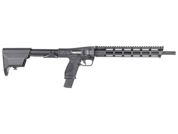 Smith & Wesson 13782 M&P FPC 40 S&W 20+1 16.25" Black Armornite Threaded Barrel, Black Anodized Picatinny Rail Aluminum Receiver, Folding Black Synthetic Stock, Black Grip, Includes 3 Mags & Carry Bag