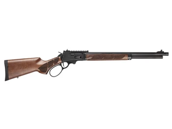 Smith & Wesson 14384 1854 45-70 Gov 6+1 20" Black Armornite Threaded Barrel, Black Armornite Picatinny Rail Receiver w/Picatinny Rail, Fixed Walnut w/Textured Grip Panels Stock, Thread Protector