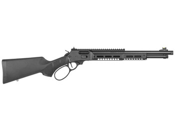 Smith & Wesson 14193 1854 Stealth Hunter 44 Rem Mag 8+1 16.30" Black Armornite Threaded Barrel, Black Anodized Aluminum Receiver w/Picatinny Rail, Fixed w/Textured Grip Panels Black Synthetic Stock
