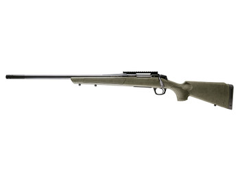 CVA CR3983GLH Cascade XT 308 Win 4+1 22" Graphite Black Cerakote Fluted Threaded Barrel, Graphite Black Cerakote Picatinny Rail, Fixed OD Green w/Black Webbing Synthetic Stock, Left Hand