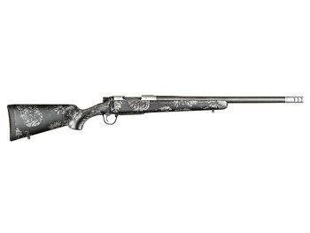 Christensen Arms 8010631801 Ridgeline FFT 7mm PRC 3+1 24" Carbon Fiber Threaded Barrel, Stainless Steel Drilled & Tapped Receiver, Carbon w/Gray Accents Sporter FFT Carbon Fiber Stock