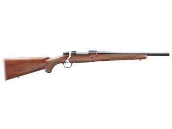 Ruger 67101 Hawkeye Hunter 6.5 Creedmoor 4+1 16.60" Satin Blued Threaded Barrel, Satin Blued Steel Receiver w/Integral Scope Mount, American Walnut Fixed Stock, Right Hand