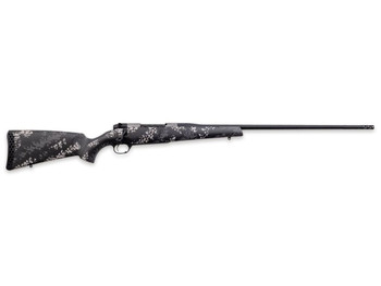 Weatherby MBT20N25CMR4B Mark V Backcountry 2.0 Ti 25 Creedmoor 4+1 22" Graphite Black Cerakote Fluted Threaded Barrel, Titanium Drilled & Tapped Receiver, Carbon Fiber w/Gray & White Sponge Accents Fi