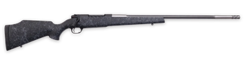 Weatherby MAM01N25RWR6B Mark V Accumark 25 WBY RPM 4+1 24" Spun Stainless w/Graphite Black Cerakote Fluted Threaded Barrel, Graphite Black Cerakote Steel Drilled & Tapped Receiver, Matte Black w/Spide