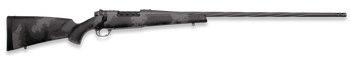 Weatherby MLW01N7MMWR8B Mark V Live Wild 7mm Wthby Mag 3+1 26" Carbon Gray Cerakote Fluted Threaded Barrel & Steel Drilled & Tapped Receiver, Black w/Gray Accents Fixed Polymer Stock, Right Hand      