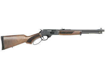 Henry H009PGR3030 Protector Carbine 30-30 Win 4+1 16.50" Blued Threaded Barrel, Blued Steel Drilled & Tapped Receiver, American Walnut Fixed w/Pistol Grip Stock