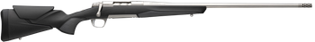 Browning 036008298 X-Bolt 2 Hunter Full Size 7mm PRC 3+1 24" Stainless Steel Threaded Barrel, Drilled & Tapped Stainless Steel Receiver, Adj Vari-Tech Black Composite Stock w/Adjustable Comb & LOP    