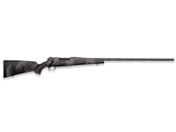 Weatherby MLW01N306SR6B Mark V Live Wild 30-06 Springfield 4+1 26" Carbon Gray Cerakote Spiral Fluted Barrel Black/Gray Sponge Pattern/Polymer Stock