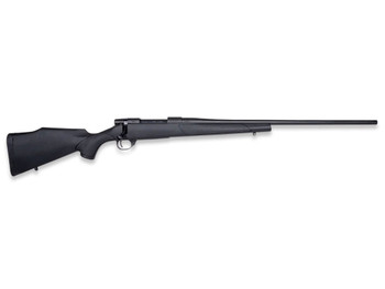 Weatherby VHS223RR0T Vanguard Obsidian 223 Rem 5+1 20" Blued Heavy Threaded Barrel, Blued Drilled & Tapped Steel Receiver, Monte Carlo Black Polymer Stock