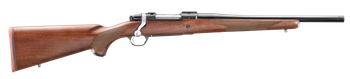 Ruger 67102 Hawkeye Hunter 243 Win 4+1 16.60" Satin Blued Threaded Barrel, Satin Blued Steel Receiver w/Integral Scope Mount, American Walnut Fixed Stock, Right Hand                                   
