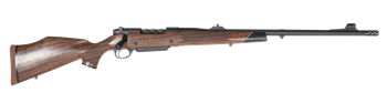 Weatherby MFT01N378WR6B Mark V Frontier Full Size 378 WBY Mag 3+1 24" + 2" Graphite Black Cerakote Threaded Barrel, Graphite Black Cerakote Steel Drilled & Tapped Receiver, Oiled Walnut Monte Carlo St