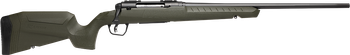 Savage Arms 32040 Axis 2  6.5 Creedmoor 4+1 22" Matte Black Sporter Barrel, Matte Black Drilled & Tapped Steel Receiver, Fixed Green Synthetic Stock, Right Hand                                        