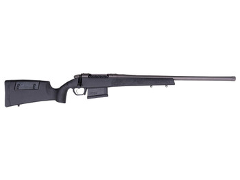Weatherby 3WR047MMPR2T 307 Range SF 7mm PRC 5+1 22" Tungsten Cerakote Heavy Threaded Barrel, Tungsten Cerakote Drilled & Tapped Steel Receiver, Adj Cheek Piece & LOP Black Synthetic Stock