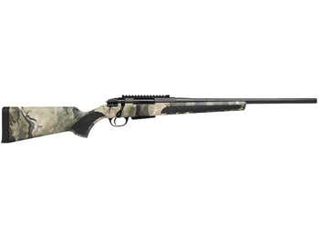 Stevens 19509 334 Bolt Action 30-06 Springfield 3+1 20" Camo/Dark Gray Carbon Steel Receiver Integrated Recoil Lug Ergonomic/Recoil Pad Synthetic Stock Picatinny Rail Right Hand