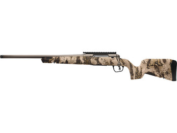 Savage Arms 32346 Axis 2 Pro Compact 6.5 Creedmoor 4+1 20" Gun Metal Bronze Cerakote Heavy Sporter Threaded Barrel & Picatinny Rail Carbon Steel Receiver, Fixed Western Camo Synthetic Stock, Left Hand