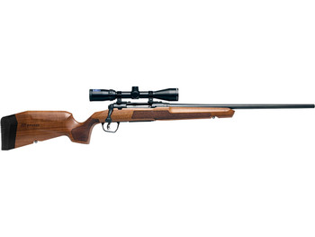 Savage Arms 32266 Axis 2 XP Combo 270 Win 4+1 22" Matte Black Sporter Barrel & Drilled & Tapped Carbon Steel Receiver, Ergonomic Hardwood Stock, Right Hand, Boresighted 3-9x40mm Scope