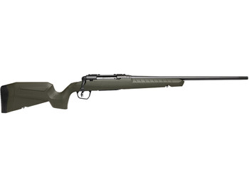 Savage Arms 32041 Axis 2 7mm-08 Rem 4+1 22" Matte Black Sporter Barrel, Matte Black Drilled & Tapped Steel Receiver, Fixed Green Synthetic Stock, Right Hand