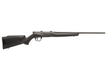 Savage Arms 70840 B17 F Compact 17 HMR 10+1 18" Matte Black Button Rifled Barrel, Matte Black Drilled & Tapped Carbon Steel Receiver, Matte Black Fixed Synthetic Stock, Left Hand