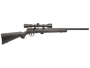 Savage Arms 29200 Mark II FVXP Full Size 22 LR 5+1 21" Matte Black Button Rifled Barrel, Matte Black Drilled & Tapped Carbon Steel Receiver, Matte Black Fixed Synthetic Stock, 3-9x40mm Duplex, Right H