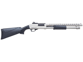 Citadel FRMN1220SYN Mariner 12 Gauge Pump 3" 4+1 18.50" Black Full Heat Shield Barrel, Black Picatinny Rail Steel Receiver, Fixed Black Synthetic Stock