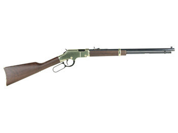 Henry H004 Golden Boy 22 LR Caliber with 16 LR/21 Short Capacity, 20" Octagon Barrel, Brasslite Metal Finish & American Walnut Stock Right Hand