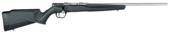 Savage Arms 70802 B Series FVSS Full Size 17 HMR 10+1 21" Matte Heavy Varmint Barrel, Matte Drilled & Tapped Stainless Steel Receiver, Matte Black Fixed Synthetic Stock, Right Hand                    