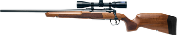 Savage Arms 32272 Axis 2 XP Combo 7mm-=08 Rem 4+1 22" Matte Black Sporter Barrel & Drilled & Tapped Carbon Steel Receiver, Ergonomic Hardwood Stock, Left Hand, Weaver 3-9x40mm Scope                   