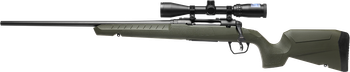 Savage Arms  Axis 2 XP Combo Gray Compact 7mm-08 Rem 4+1 20" Left Hand                                                                                                                                  