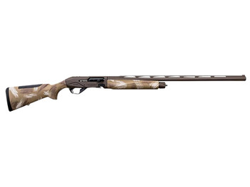 Weatherby XSL2028MAG Sorix Full Size 20 Gauge Semi-Auto 3" 2+1 28" Burnt Bronze Cerakote Vent Rib Barrel & Drilled & Tapped Steel Receiver, Slough Camo Synthetic Stock w/Adj Shim, Ambidextrous