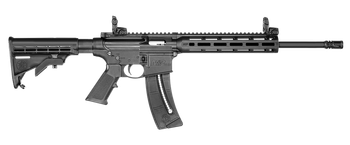 Smith & Wesson 10208 M&P15 Sport 22 LR 25+1 16.50" Matte Black Carbon Steel Barrel & Picatinny Rail Aluminum Receiver, 10" Magpul M-LOK Handguard, 6 Position CAR Black Synthetic Stock, Black Polymer G
