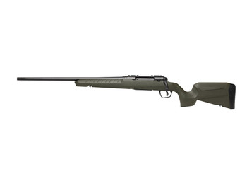 Savage Arms 32133 Axis 2 Compact 350 Legend 4+1 20" Matte Black Heavy Sporter Barrel, Matte Black Drilled & Tapped Carbon Steel Receiver, Fixed OD Green Synthetic Stock, Left Hand