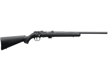 Savage Arms 28700 Mark II FV Full Size 22 LR 5+1 21" Matte Black Heavy Button Rifled Barrel, Matte Black Drilled & Tapped Carbon Steel Receiver, Matte Black Fixed Synthetic Stock, Right Hand
