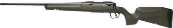 Savage Arms 32072 Axis 2  22-250 Rem 4+1 22" Matte Black Sporter Barrel, Matte Black Drilled & Tapped Steel Receiver, Fixed Green Synthetic Stock, Left Hand                                            