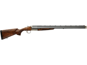 Charles Daly 930.354 CD Triple Crown Empire Grade Full Size 20/28 Gauge Break Open 3+1 26" Blued Chrome Lined Vent Rib Barrel, Silver Engraved Steel Receiver, Fixed Oiled Walnut Stock