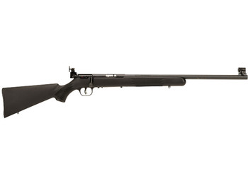 Savage Arms 28900 Mark I FVT Full Size 22 Long/22 Short/22 LR 1rd 21" Black Satin Heavy Barrel, Satin Black Carbon Steel Receiver, Black Fixed Synthetic Stock, Right Hand